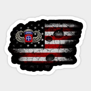 82nd Army Airborne Division Shirt Men Women Sticker